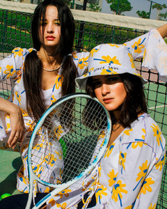 Upcycled Sunflower Bucket Hat