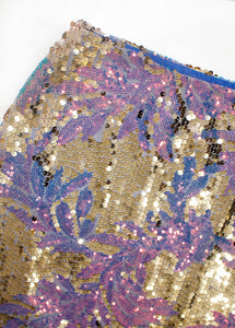 Prismatic Sequins Skirt,Fashion-Forward,Regional Designers,Midi Skirt,Duo-Chrome Sequins,Modern Style,Modest Fashion,Matching Looks,Friend Coordination,,Festive Wear,UAE Label,International Shipping,Stylish Ensemble,Sparkling Design,modest Skirt,Fashionable Choice,Doppelganger Skirt,Sequin Glamour,Luxury wear,Party wear