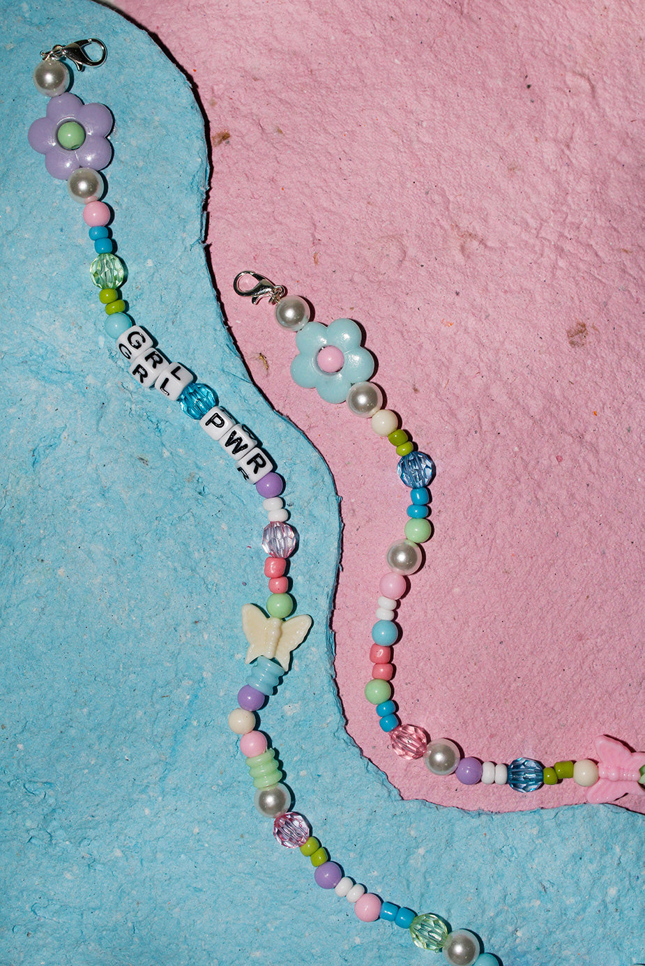 Pastel Daisy - Beaded Mask Chain