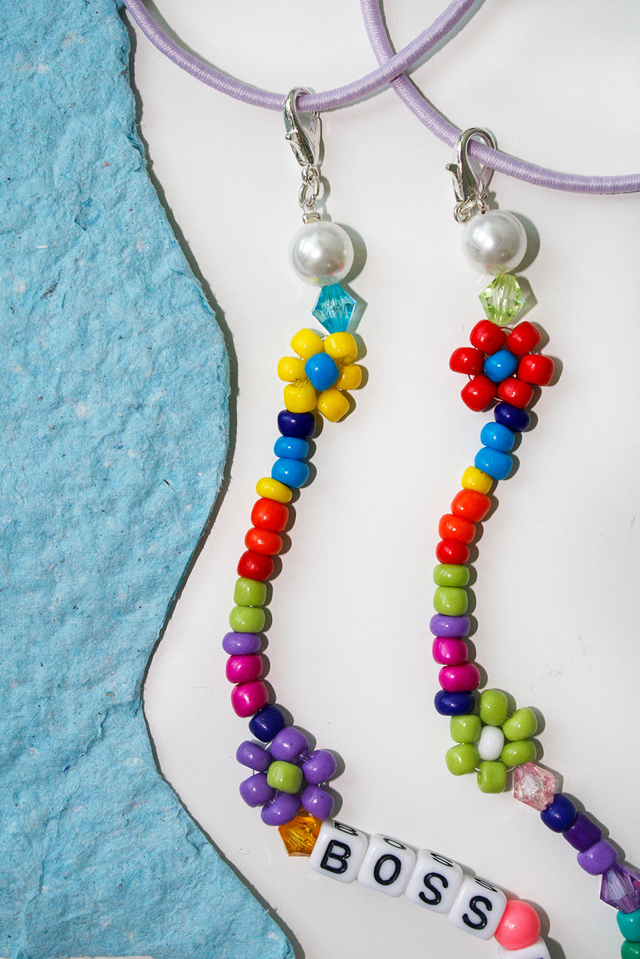 Wild Daisy - Beaded Mask Chain