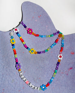 Wild Daisy - Beaded Mask Chain