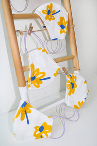 Twin Pack Sunflower Masks + 1 Chain