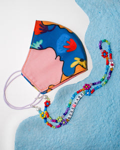 Wild Daisy - Beaded Mask Chain