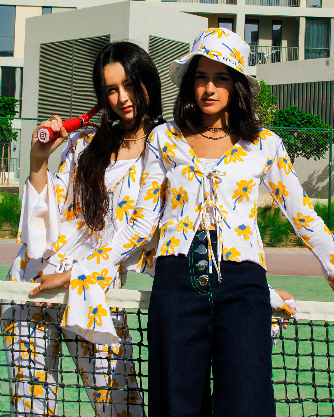 Upcycled Sunflower Bucket Hat
