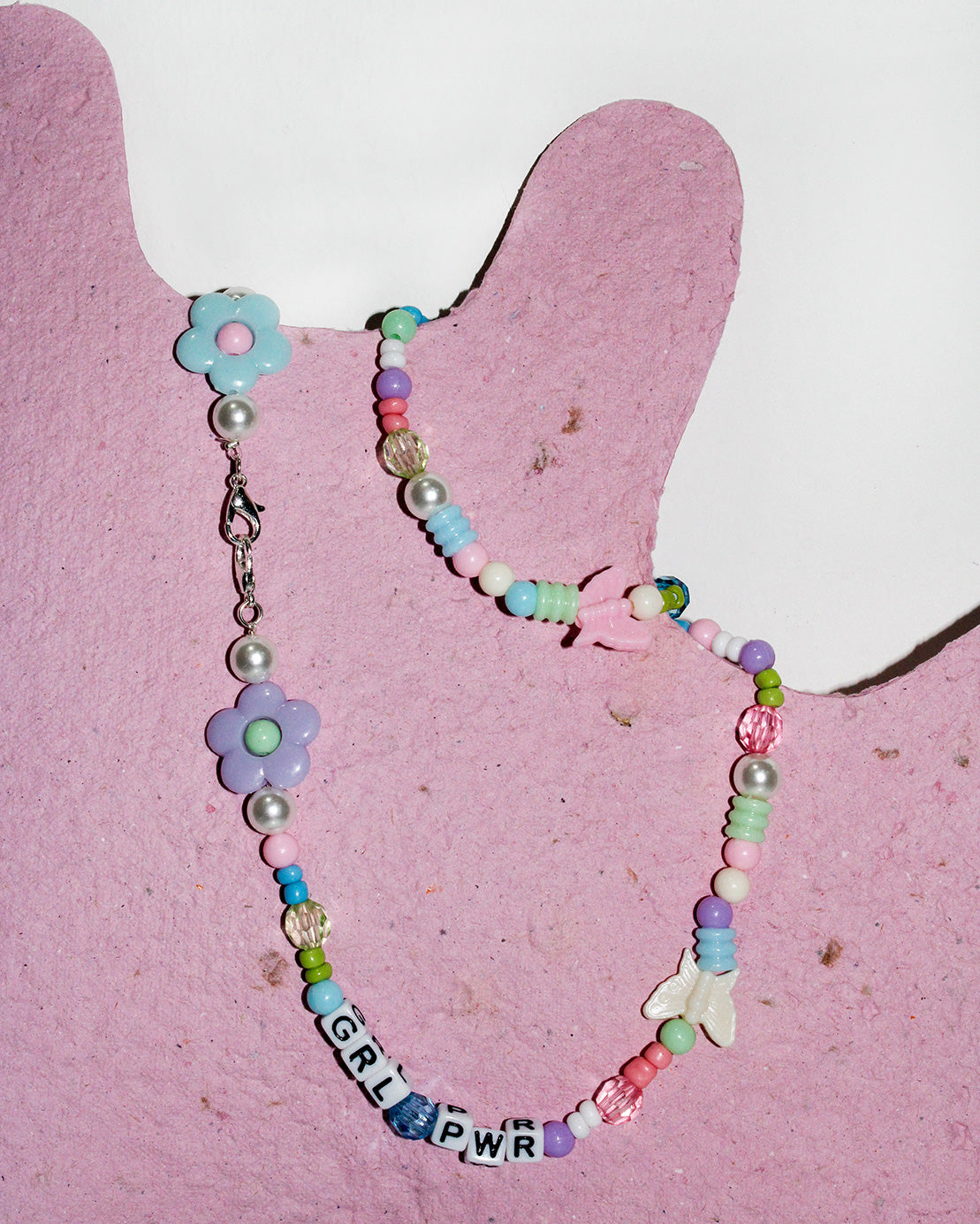 Pastel Daisy - Beaded Mask Chain