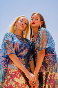  Chromatic Sequins Kimono, Festive Attire, Sparkling Elegance, Layering Piece,Dress and Skirt Enhancer,Shimmering Outfit Addition,Fun and Glamorous, Festive Fashion,Twining Look,Group Shopping,UAE and GCC Countries, Stylish Kimono, Sparkling Accent, Festive Ensemble, Fashionable Layer,Glittering Touch,Glamorous Appeal, Friendship Shopping, UAE Shopping, Celebration Attire