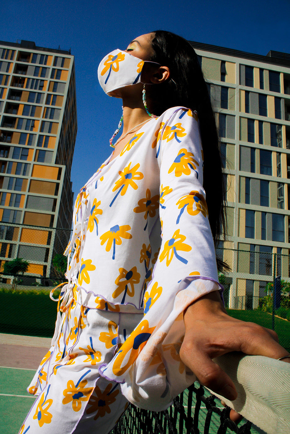 Sunflower Face Mask