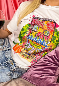 Dubai Flora T-Shirt,Stay Cool,Stand Out,Lightweight Cotton,White Fabric,Summer Fashion,Floral Illustration,Twinning Dresses,Plant Nursery Vibes,Stylish T-Shirt,Breezy Summer Days,UAE Fashion,Casual Wear,Friends' Outing,Unique Design,Comfortable Fit,Exclusive Artwork,Trendy Look,Everyday Style,UAE Lifestyle