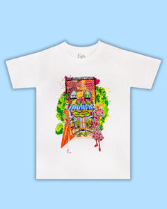 Dubai Flora T-Shirt,Stay Cool,Stand Out,Lightweight Cotton,White Fabric,Summer Fashion,Floral Illustration,Twinning Dresses,Plant Nursery Vibes,Stylish T-Shirt,Breezy Summer Days,UAE Fashion,Casual Wear,Friends' Outing,Unique Design,Comfortable Fit,Exclusive Artwork,Trendy Look,Everyday Style,UAE Lifestyle